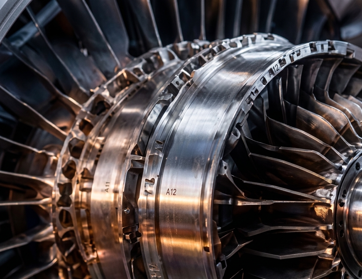 Composant industriel rotatif